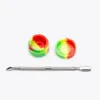 Hookahs Dab tool With silicone pad container Smoke accessory wholesale Wax dabber Set for quartz banger Glass Bong Rig
