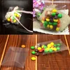 Wholesale- 100 Pieces Clear PVC Pillow Shape Candy Boxes Transparent Party Wedding Favor Holder Chocolate Boxes Sweet Candy Bags