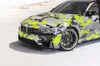 Neve Giallo nero Grigio Camouflage Involucro in vinile per veicolo Car wrap Graphic Camo rivestimento rivestimento senza bolle d'aria 1.52x30m 5x98ft