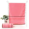 New Striped Square Towels Kitchen Bathroom Washing Absorbent Ultra-thin Fiber Face Hand Towel Drying Handkerchief Towels