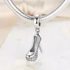Echte 100% 925 sterling zilveren bedels bead hoge hak fit originele armband charme DIY sieraden vrouwen geschenk H9