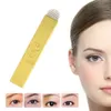 50 PCU 12 핀 골드 Microblading 바늘 문신 바늘 Mermanent 메이크업에 대한 곡선 눈썹 펜 기계