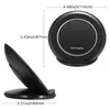 Qi Wireless Charger Fast Vertical Charging Pad Charge Dock Cellphone Holder For iPhone 8 Plus iPhone X Samsung Galaxy S7 S8 Note5