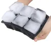 Large Silicone Ice Cube Mold Square Ice Cube Trays 6 Big Ice Ball Maker for Cocktail Party Bar Chocolate Mould Kitchen Accessories