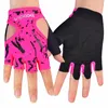 Kvinnor gym fitness handskar bowling hantel halvfinger lundar träning tyngdlyftande träning vandring barbell yoga sport handske Guantes luva