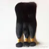 Outlet Silky Straight Unprocessed Mink Brazilian Virgin Human Hair Sexy Peruvian Malaysian Indian remy Hair Natural Color and Blac3599402