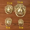 Chinese antique simple drawer knob furniture door handle hardware Classical wardrobe cabinet shoe closet cone vintage pull ring