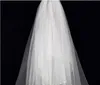 Bridal Veil 2018 Ny kort bröllopsklänning Super Long White Pearl Multi Layer Wedding