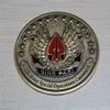 Gratis verzending 10pcs / lot, Grootte: 44 * 3mm, U.S. Army Special Operations Command - Sine Pari - USASOC Brass Challenge Coin