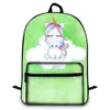 15.5 polegadas mochila laptop para mulheres escritório unicórnio animal designer escola mochilas para menina casual ombro sacos para viajar sac um dos