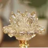 Nouveau bougeoir cristaux bougeoirs verre délicat bougeoir de mariage chandeliers romantiques pièce maîtresse de table pour la décoration de la maison