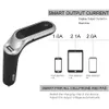 S7 Car Bluetooth FM -zender FM -adapter met USB -autolader o Player Mp3 Handfree Support TF -kaarten voor Universal Cellphone in Flat Retail Package9562233