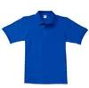 Män Kvinnor Par Solid Polos Anpassa Sommarmönster Utskrift Anpassad Polo Shirt T-shirt Hot Sale Male Tops