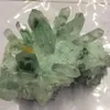 Dingsheng Green Phantom Quartz Cluster Citrine Wand Point 천연 드루지가 정원 포함 Crystal Minerals Specimen3864444