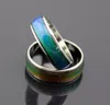 epack shipping 200pcs fashion mood ring changing colors stainless steel ring size:#16 #17 #18 #19 #20 mix sizes including box