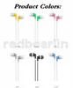 Cukierki Słuchawki Uniwersalny 3.5mm Jack Jednorazowy Słuchawki Słuchawki Earbuds Zestaw HandsFree Forsamsung Android Telefon MP3