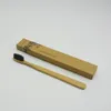 Natural Bamboo Toothbrush Bamboo Charcoal Toothbrush Low Carbon Bamboo Nylon Wood Handle Toothbrush6490654