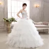 100% vrai photo 2018 Robe de mariée de mode sexy de haute qualité Primerie princesse robe de mariée à lacets de luxe robe de bal de bal