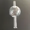 Quartz Yağ Banger Tırnak Kuvars Banger Karbonhidrat Kapağı Evrensel Clear Bubble Karbon