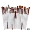 20 pièces pinceaux de maquillage pour les yeux ensembles visage fard à paupières maquillage brosse las brochas de maquillaje 5165LK9297320