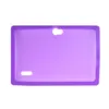 Colorful Silicone Case Cover For Q8 Q88 With Flash Light Flashlight A33 Quad-core Android 4.4 Tablet PC 7 Inch Protective Shell