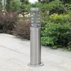 Lampor utomhusstång Rod Bollard Light Column Post Lamp LED Modern rostfritt stål Vattentäta utomhusgräsmattor AC 85265V