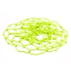 Nytt glödande ljus skjutträning fluorescerande grönt basket nätet backboard kant boll mesh nylon standard basketbågetät