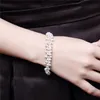 Zandlicht Grapevine Armband Sterling Verzilverde armband SPB232; Hot Koop Mannen en Dames 925 Silver Armband Link, Ketting