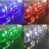 8 pezzi Rotazione illimitata effetto fascio di sfere 12 * 20W rgbw Calcio led discoteca testa mobile Stage Ball Moving Head light