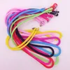 10 kleuren siliconen lanyards nekband ketting slingkaarthouder riem voor universele mobiele mobiele telefoon8842481