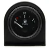 2 inch 52mm Fuel Level Gauge Car Meter White LED Light Black Rim Automotive Gauges 12V Meter9559317