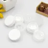3 5 10 20 30ML Plastic Cosmetische Jar Containers Opslag Potten Met Binnenvoering en Buitendeksel Voor Reizen, Crème Vloeistof, Make-up, Organisatie