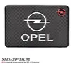 Bilstyling Auto Anti-Slip Mat Interiör Tillbehör Fall för Opel Meriva Zafira Corsa Insignia Astra Antara Car-Styling