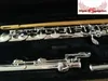 Nieuwe Woodwind Silver Big Bass Flutes Gratis verzending met harde koffer