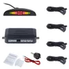 Highly Sensitive Buzzer Safety Alert Car Reverse Back Up Radar System with 4 Ultrasonic Parking Sensors & LED Display for Universa259B