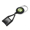 Lättare Leash Safe Stash Clip Retractable Key Chain Smile Face Lighter Holder Cigar Cutter Blunt Splutter Gratis frakt