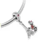 Passend für Pandora-Armband-Halskette Charms 925 Sterling Silber Eiffelturm Charm lose Perlen 2018 neuester Damenschmuck