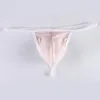 Erkek buz ipek mini mikro bikini Külot Hipster penis kılıfı thongs g dizeleri tangas T geri külot düşük bel erkek eşcinsel iç çamaşırı Ücretsiz DHL