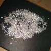 Transgems 2mm = 0,035Carat Totalt 1 CTW F Färgcertifierat Lab Vuxen Moissanite Diamond Loose Bead Test Positiv