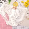 High quality underwear women sik silk cotton panties transparent satin sexy women underwear thong tanga japanese lingerie panty326Z