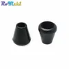 200 stks/partij Rits Pull Uiteinden Bell Stopper Zonder Deksel Koord Lock Plastic Zwart Gat Maat: 5.7mm