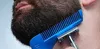 Fashion Facial Beard Shaping Tool For Perfect Lines Cut Template Trim Template Modeling Comb Hair Cutting Guide