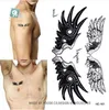 Rocooart HC151-175 Waterproof Fake Tattoo Styling Tools Stickers Snake Pistol Black Feather Temporary Tattoos Body Art Tattoo