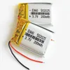 3.7V 200MAH 502025 LIPO Uppladdningsbart batteri Li-Polymer Skydda Borad för mini-högtalare MP3 Bluetooth-inspelare Hörlurar Headset Smart Watch