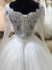 Incredibile abito da ballo in pizzo a maniche lunghe abito da sposa economico scollo quadrato illusione corsetto posteriore corte strascico abiti da sposa in tulle abiti da sposa