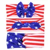 Newbornborn American Stars Stripes Bandeira Headband Nacional Dia Crianças Bow Elasticidade Faixa de Cabelo Acessórios Para o Cabelo