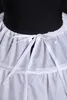 2018 Hot White 6 Hoop Petticoat Crinoline Slip Underskirt Bruids Trouwjurken Hot Koop Baljurk Plus Size Petticoat Bridal Underskirt