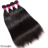 Brazilian Hair Extensions Natural Color Peruvian Malaysia Indian Virgin Hair Bundles Body Wave Straight Loose Waave Human Hair Wea9091803