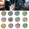 Car Perfume Clip Home Essential Oil Dyfuzor Do Car Locket Clip Ze Stali Nierdzewnej Samochodów Odświeżacz Powietrza Klimatyzacji Vent Clip 30mm Hurt