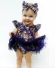 Babykleidung 2018 Neueste Baby Mädchen Kleid Mode Blumen Gedruckt Gaze Kleid + Stirnband 2 Stücke Neugeborene Kinder Mädchen Exquisite Prinzessin Kleider